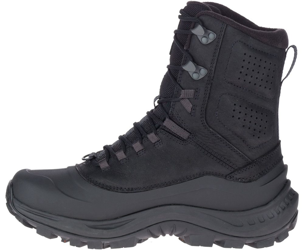 Merrell Boots Black - Thermo Overlook 2 Tall Waterproof - Mens 63IRACNWH